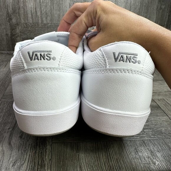 Vans Lowland Mens size 12 ComfyCush V Sport True White Laceless Shoes - Picture 6 of 8